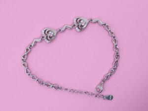 Double Heart Bracelet