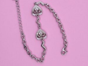 Double Heart Bracelet